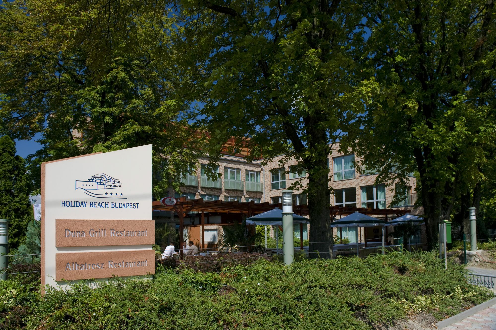 Holiday Beach Budapest Wellness Hotel With Sauna Park Buitenkant foto